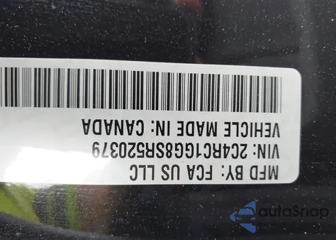 2025 Chrysler Pacifica Limited from USA, damaged, VIN 2C4RC1GG8SR520379